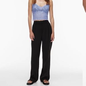 Aritzia wilfred effortless pants black